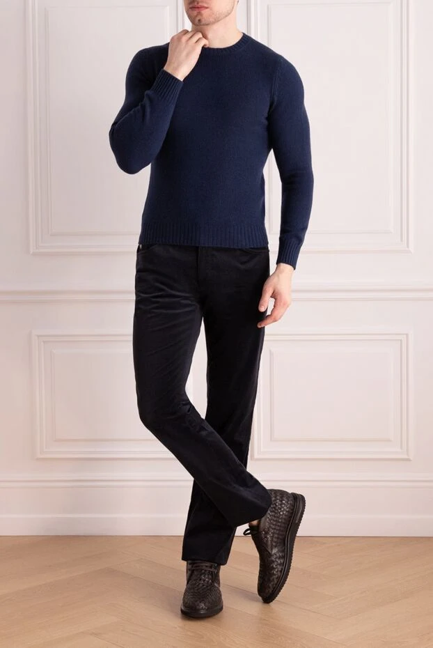 Gran Sasso man wool jumper blue for men buy with prices and photos 165630 - photo 2