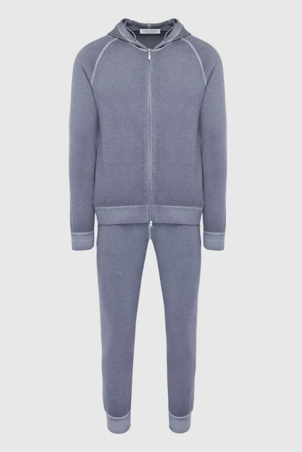 Gran Sasso man men's sports suit made of wool, cashmere and viscose, gray buy with prices and photos 165657 - photo 1