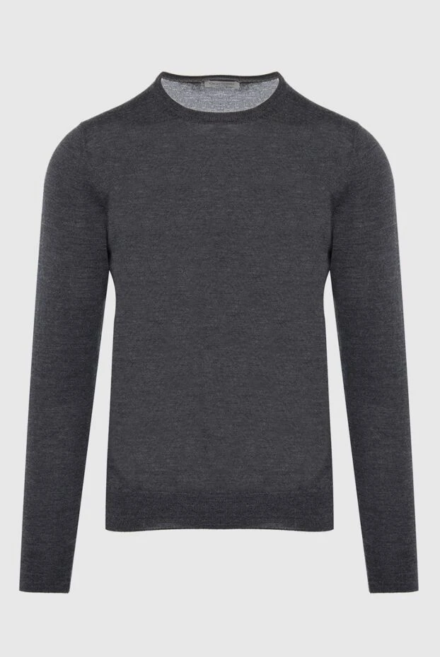 Gran Sasso man wool and silk jumper gray for men buy with prices and photos 165675 - photo 1