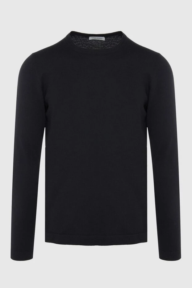 Gran Sasso man wool and polyester jumper black for men buy with prices and photos 165680 - photo 1