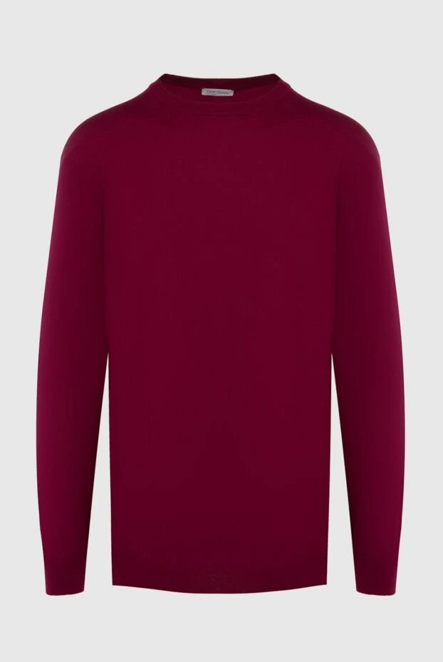 Gran Sasso man burgundy wool jumper for men buy with prices and photos 165682 - photo 1
