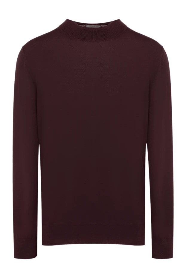Gran Sasso man cashmere jumper burgundy for men buy with prices and photos 165724 - photo 1