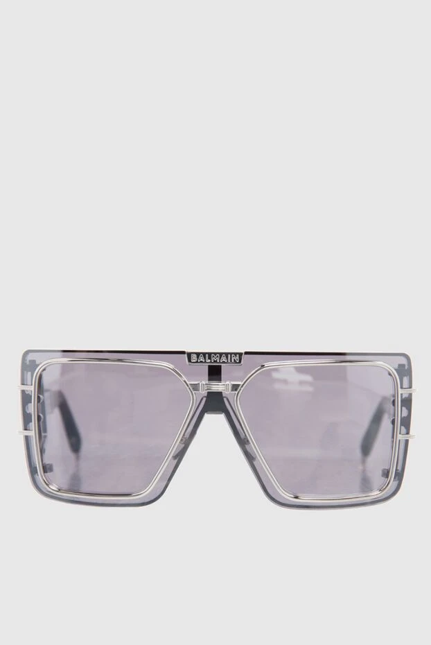 Balmain мужские очки солнцезащитные из металла и пластика серые мужские купить с ценами и фото 165804 - фото 1