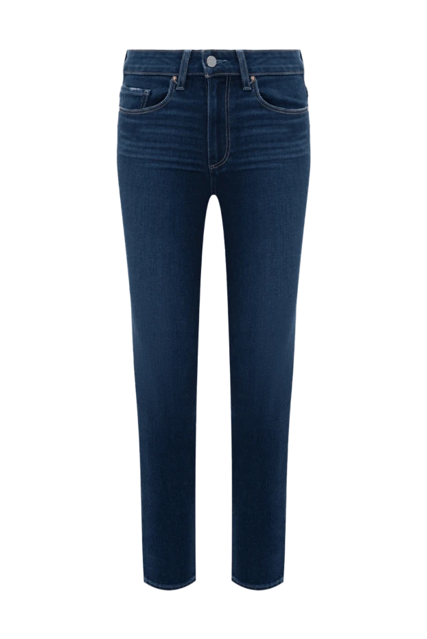 Paige woman blue cotton jeans for women 165940 - photo 1