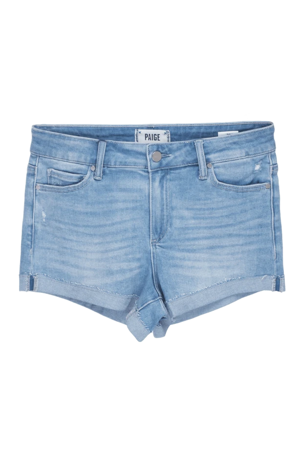 Paige woman blue cotton shorts for women 165947 - photo 1