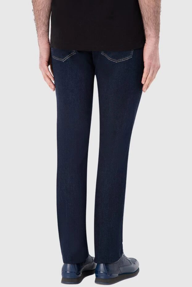 Stefano Ricci blue cotton and elastane jeans for men 166033 - photo 3