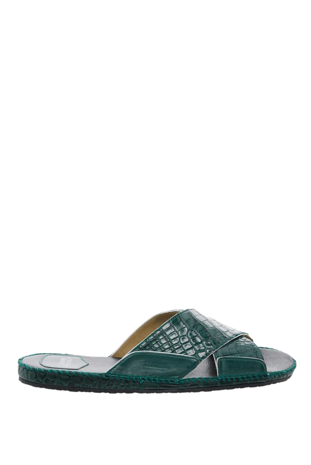 Tardini man green alligator slippers for men buy with prices and photos 166088 - photo 1