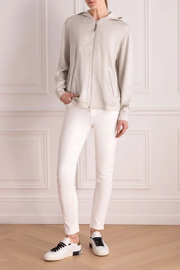 Citizens of Humanity женские джинсы белые женские купить с ценами и фото 166116 - фото 2