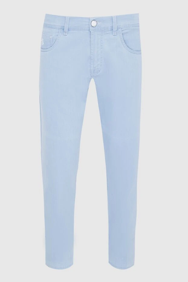 Scissor Scriptor мужские джинсы из хлопка и полиэстера голубые мужские купить с ценами и фото 166143 - фото 1