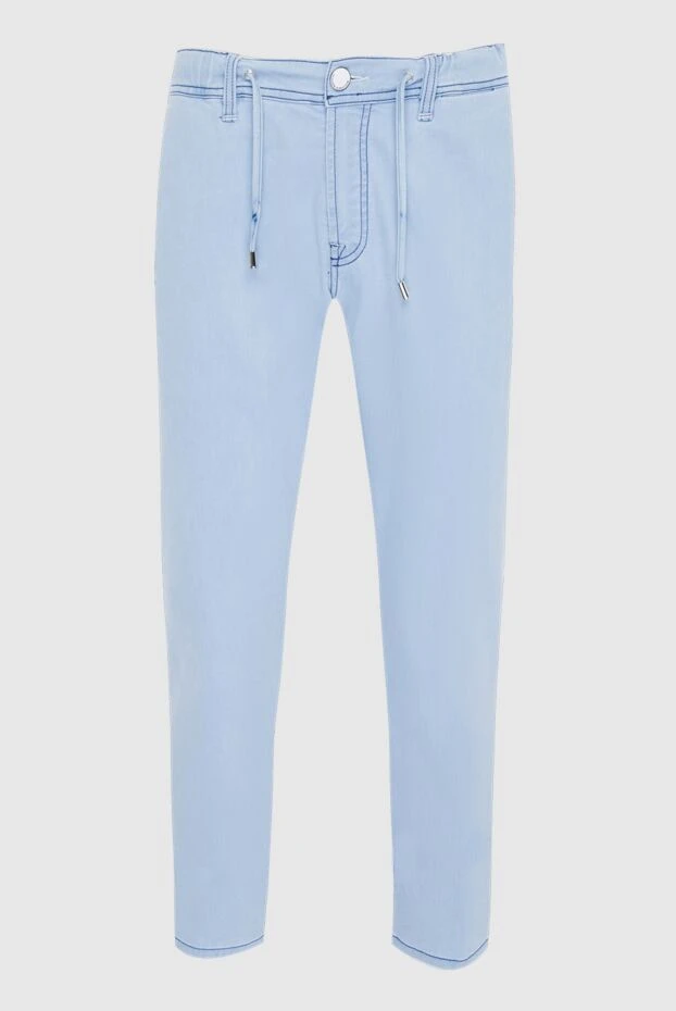 Scissor Scriptor мужские джинсы из хлопка и полиэстера голубые мужские купить с ценами и фото 166145 - фото 1