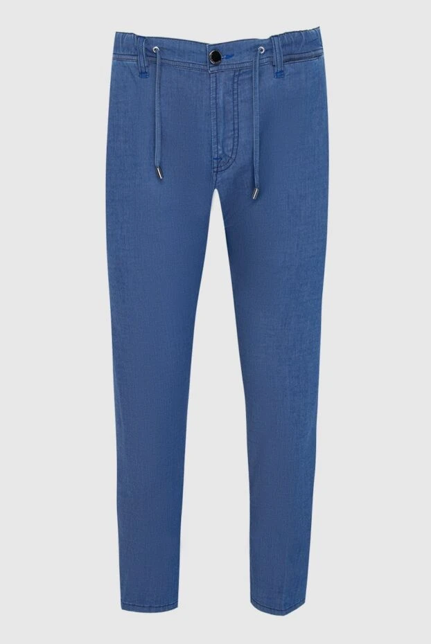 Scissor Scriptor мужские джинсы из хлопка и полиуретана синие мужские купить с ценами и фото 166165 - фото 1