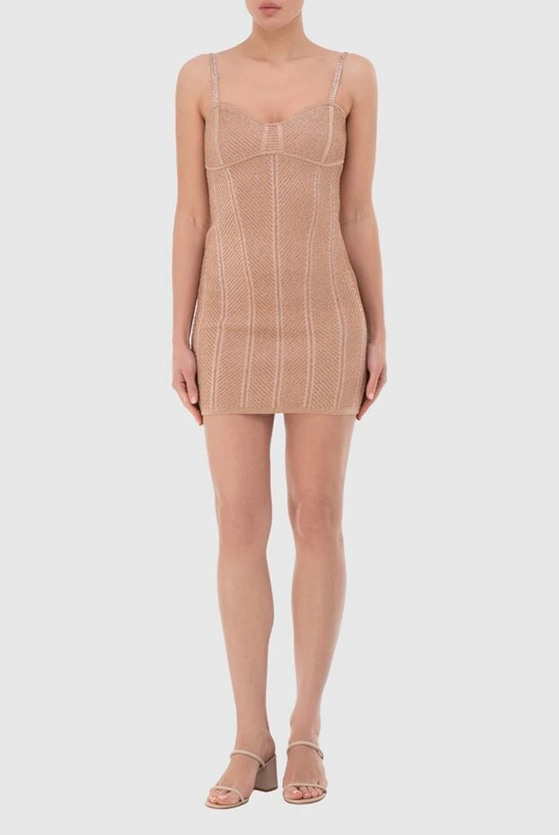 Herve Leger woman beige dress for women buy with prices and photos 166173 - photo 2