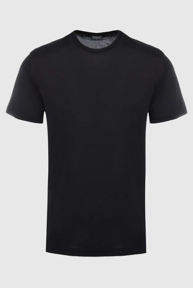 Tombolini мужские футболка из хлопка черная мужская купить с ценами и фото 166183 - фото 1