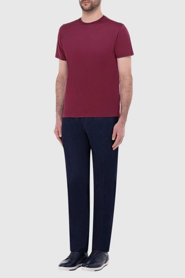 Tombolini classic crew neck tee with silky texture 196333 - photo 2