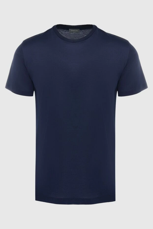 Tombolini man cotton t-shirt blue for men buy with prices and photos 166186 - photo 1