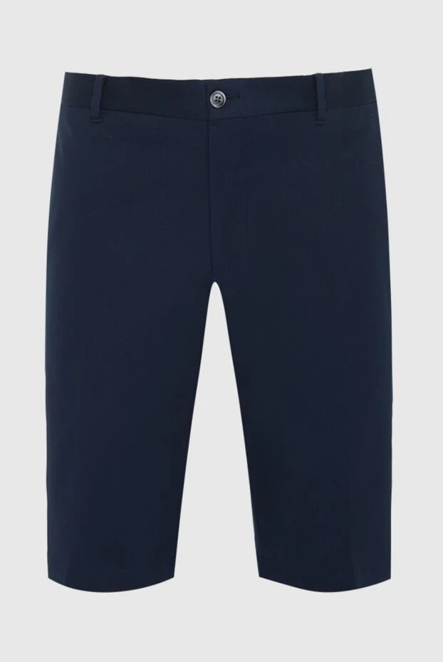 Tombolini мужские шорты из хлопка и эластана синие мужские купить с ценами и фото 166189 - фото 1