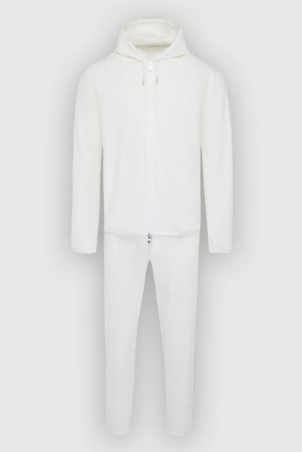 Tombolini man men's sports suit made of polyamide and elastane, white 166204 - photo 1