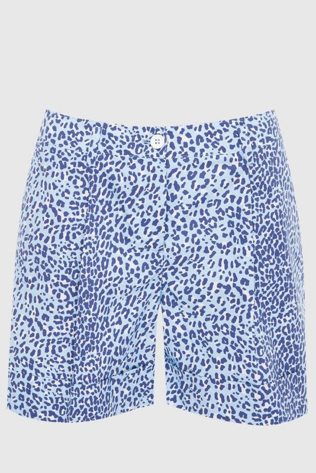 P.A.R.O.S.H. woman blue cotton shorts for women buy with prices and photos 166214 - photo 1