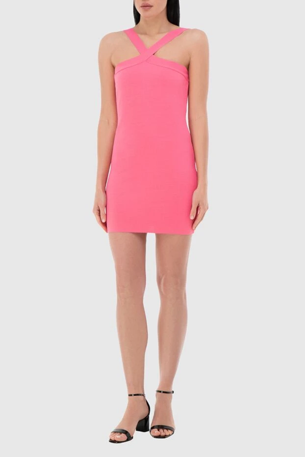 P.A.R.O.S.H. woman pink viscose and acrylic dress for women buy with prices and photos 166219 - photo 2