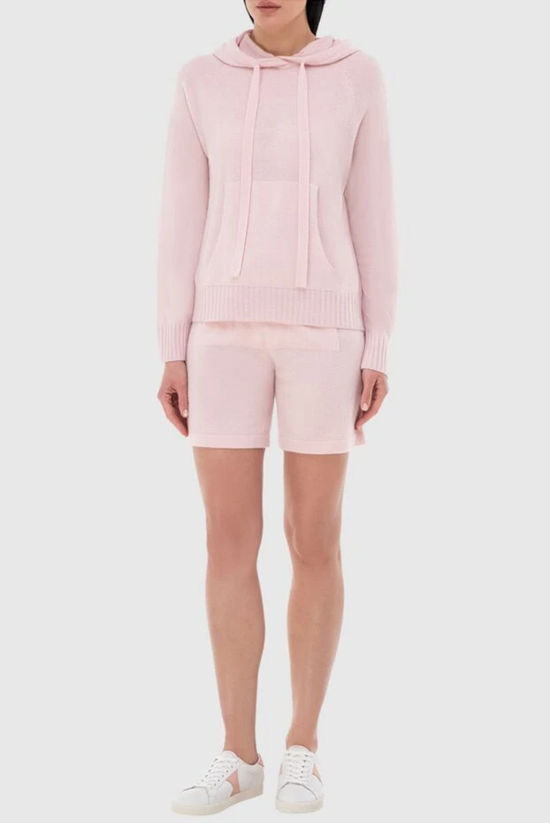 P.A.R.O.S.H. woman women's pink cashmere shorts suit buy with prices and photos 166226 - photo 2