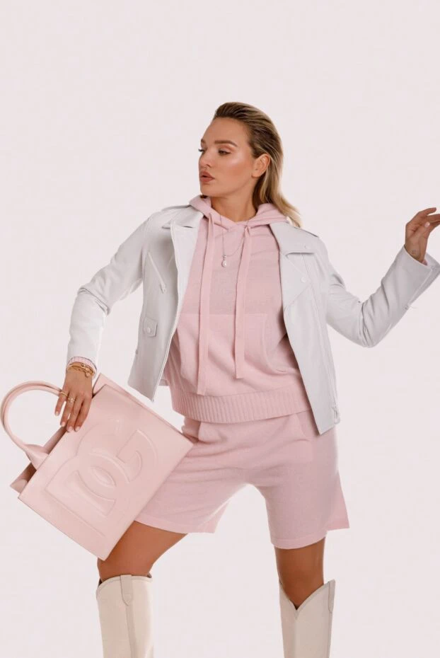 P.A.R.O.S.H. suit with cashmere shorts pink for women 166226 - photo 2