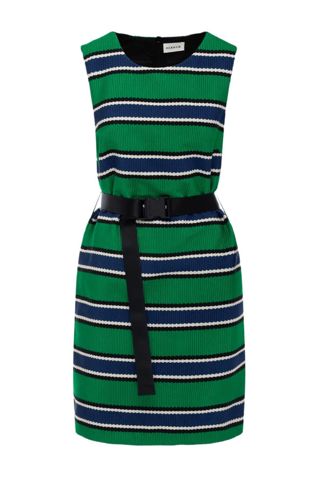 P.A.R.O.S.H. женские платье зеленое женское купить с ценами и фото 166229 - фото 1