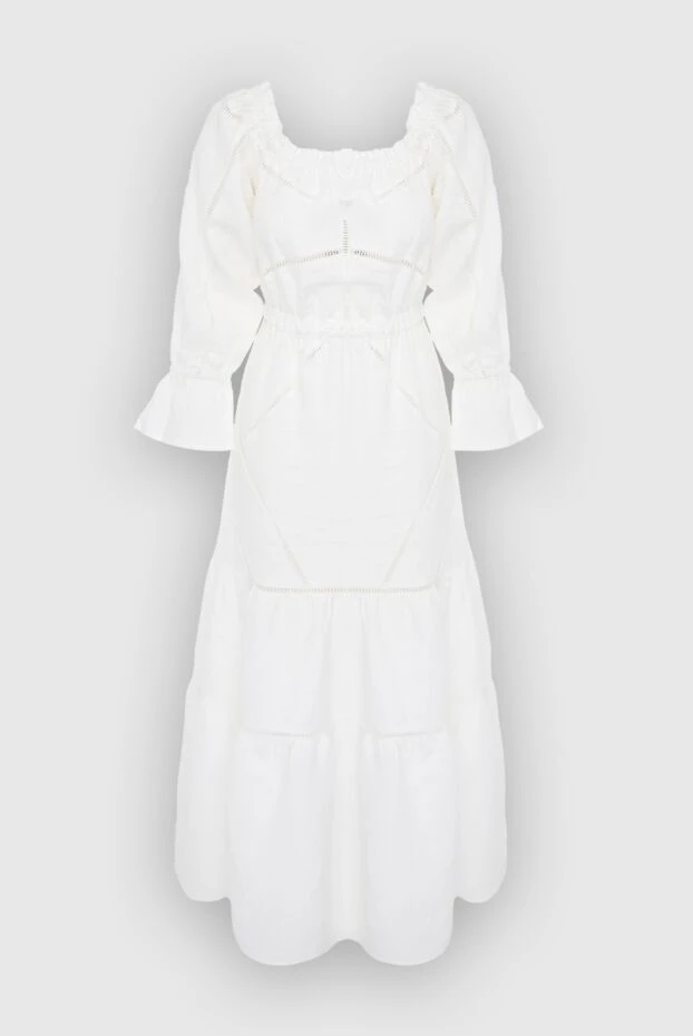 Moeva woman white linen dress for women buy with prices and photos 166247 - photo 1