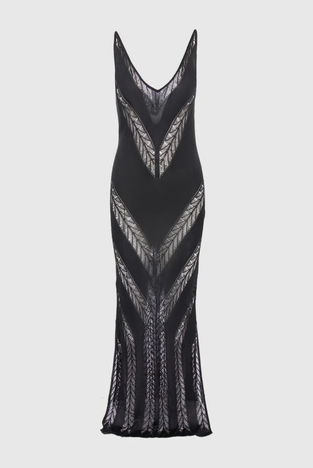 Moeva женские платье из вискозы черное женское купить с ценами и фото 166256 - фото 1