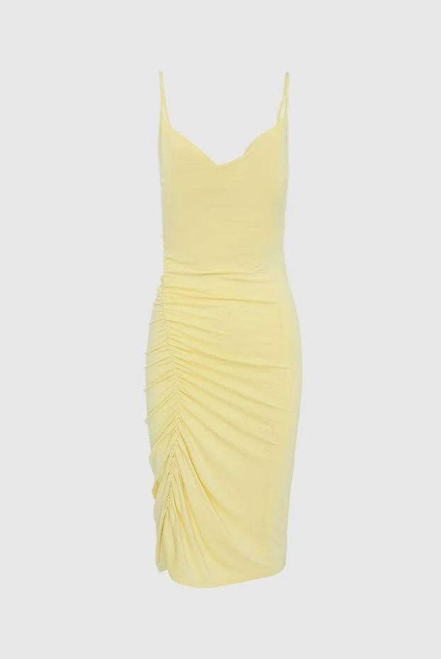 The Andamane yellow viscose dress for women 166277 - photo 1