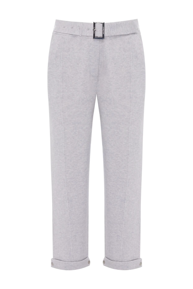 Max&Moi женские брюки из шерсти и кашемира серые женские купить с ценами и фото 166309 - фото 1