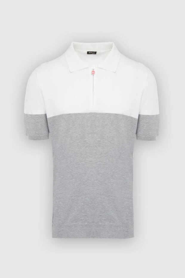 Kiton man cotton polo white for men 166319 - photo 1