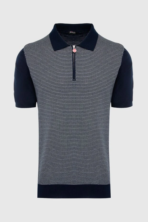 Kiton black cotton polo shirt for men 166327 - photo 1