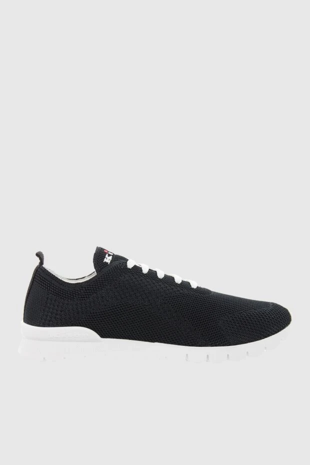 Kiton man black textile sneakers for men 166346 - photo 1