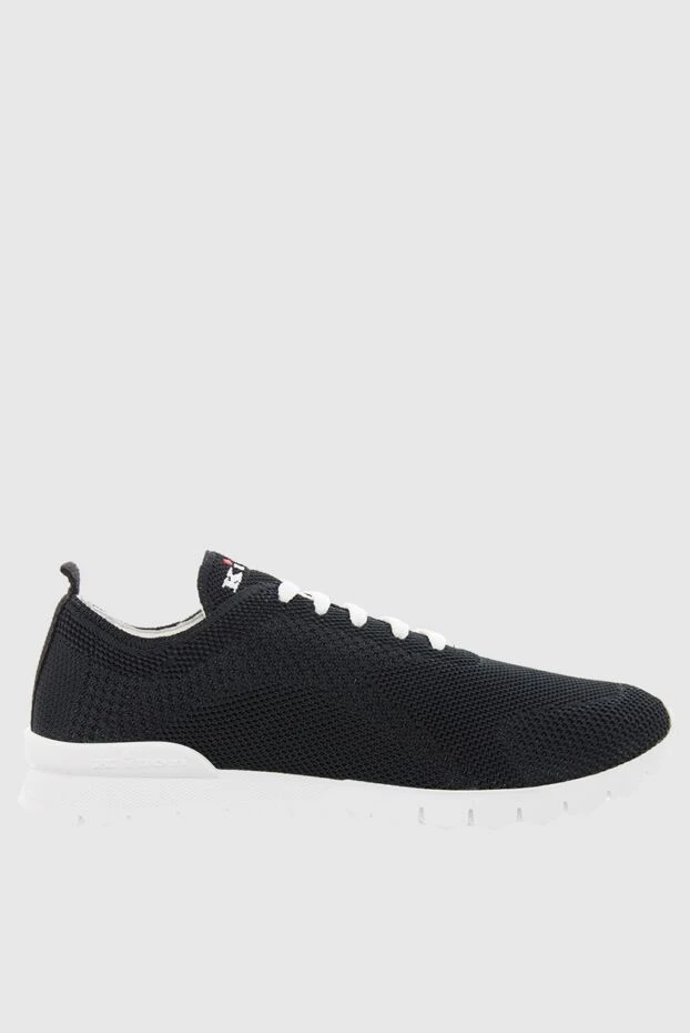 Kiton black textile sneakers for men 166346 - photo 1