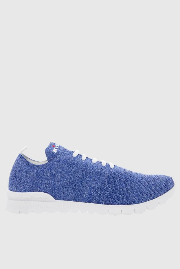 Kiton blue textile sneakers for men 166347 - photo 1