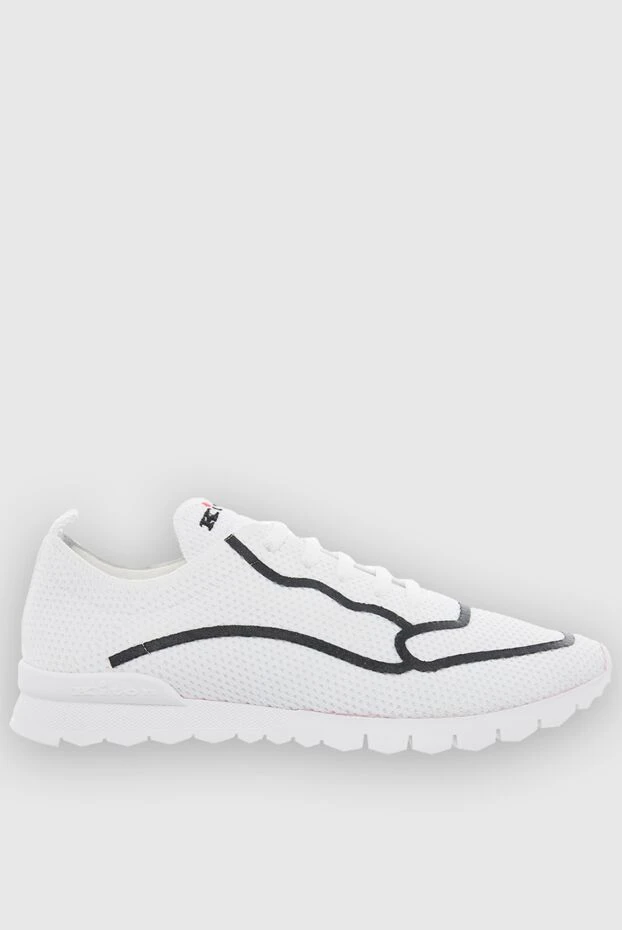 Kiton white men's textile sneakers 166348 - photo 1