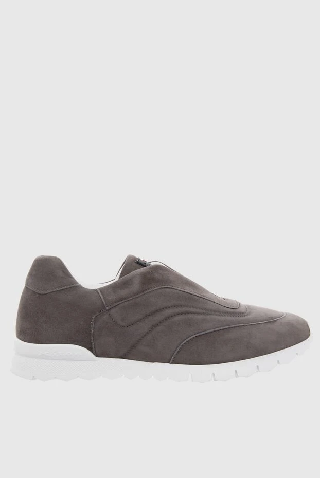 Kiton man gray suede sneakers for men buy with prices and photos 166350 - photo 1