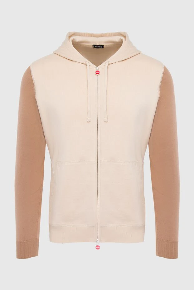 Kiton beige cotton sweatshirt for men 166373 - photo 1