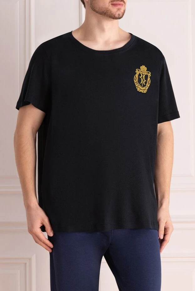 Billionaire t-shirt in rich color with an accent on the brand's monogram 196929 - photo 3