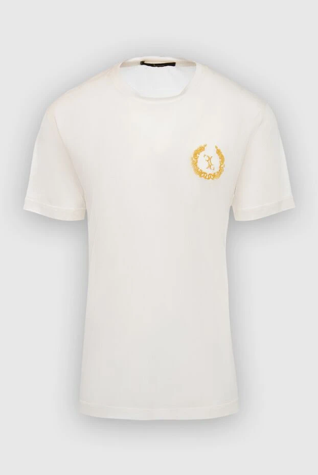 Billionaire мужские футболка из хлопка и эластана белая мужская купить с ценами и фото 166471 - фото 1