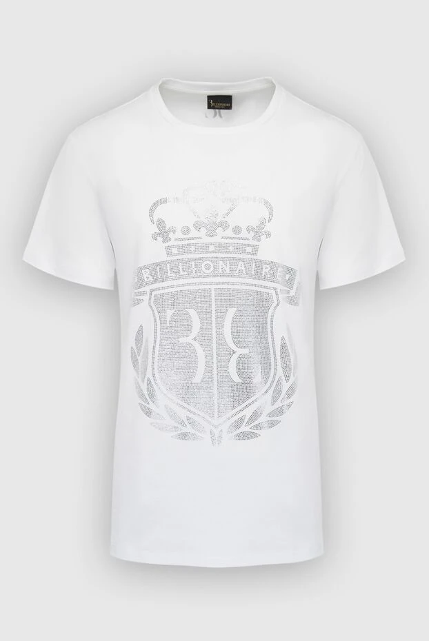 Billionaire man white cotton t-shirt for men buy with prices and photos 166483 - photo 1