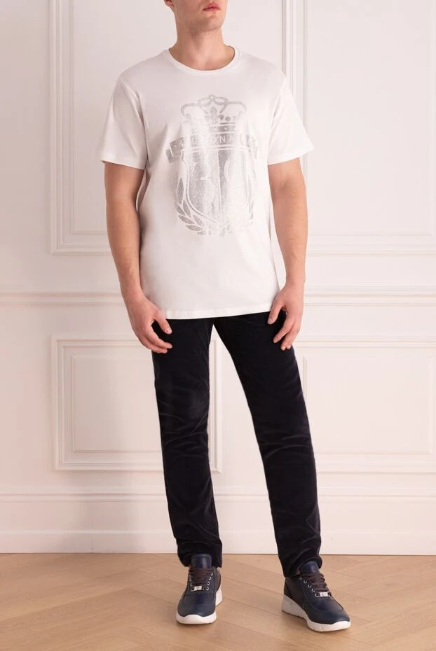 Billionaire man white cotton t-shirt for men 166483 - photo 2