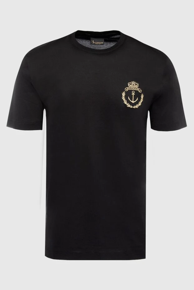 Billionaire мужские футболка из хлопка черная мужская купить с ценами и фото 166488 - фото 1