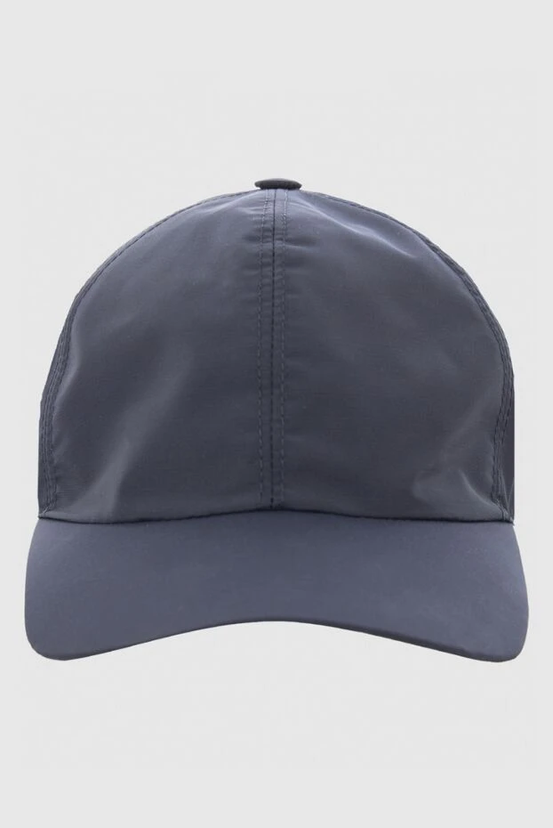 Cesare di Napoli man blue cotton cap for men buy with prices and photos 166490 - photo 1