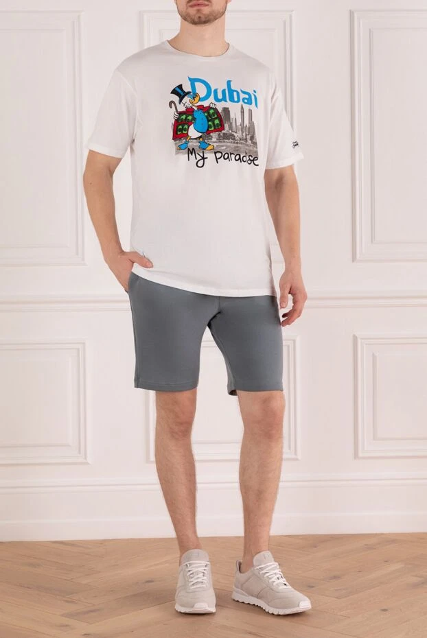 Cesare di Napoli man gray cotton shorts for men buy with prices and photos 166656 - photo 2