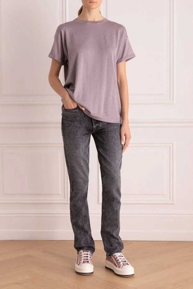 Mother Denim woman gray jeans for women 166660 - photo 2