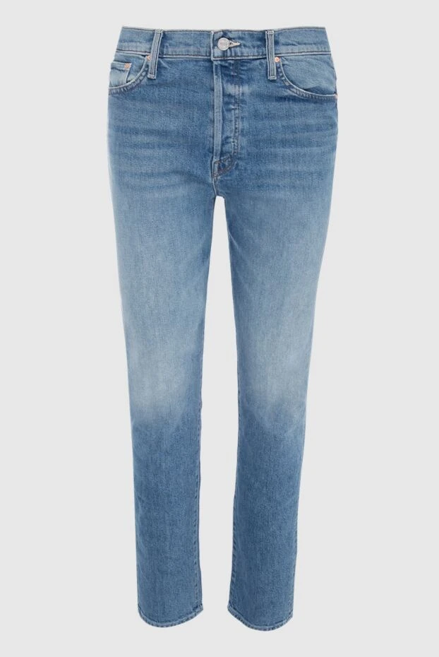 Mother Denim woman blue cotton jeans for women 166668 - photo 1