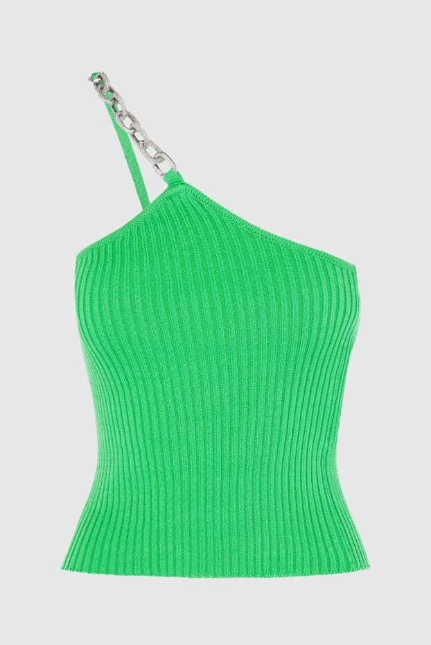 Giuseppe Di Morabito woman women's green cotton top buy with prices and photos 166697 - photo 1