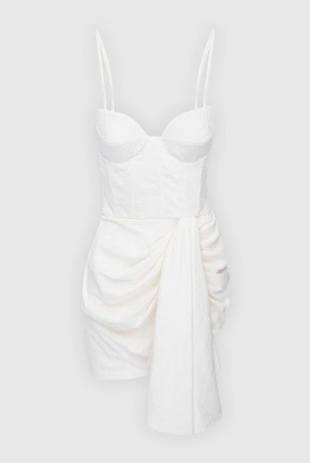 Giuseppe Di Morabito женские платье из хлопка белое женское купить с ценами и фото 166703 - фото 1