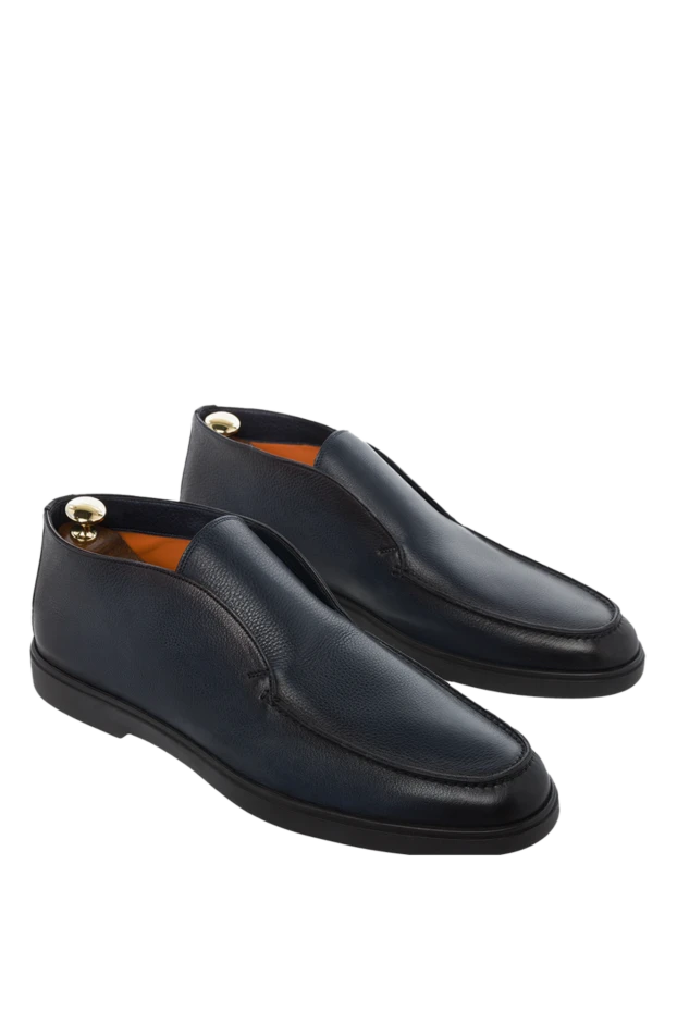 Santoni man black polyamide and elastane sneakers for men 176242 - photo 3